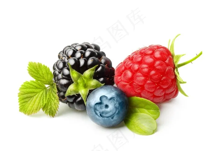 草莓蓝莓等水果大图