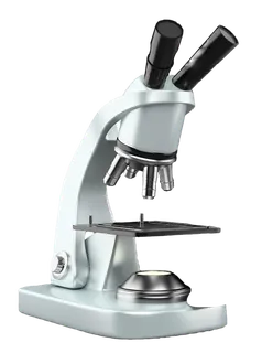 显微镜金属银色素材