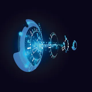 几何抽象粒子线条光线科技感网页banner展板背景AI矢量设计素材