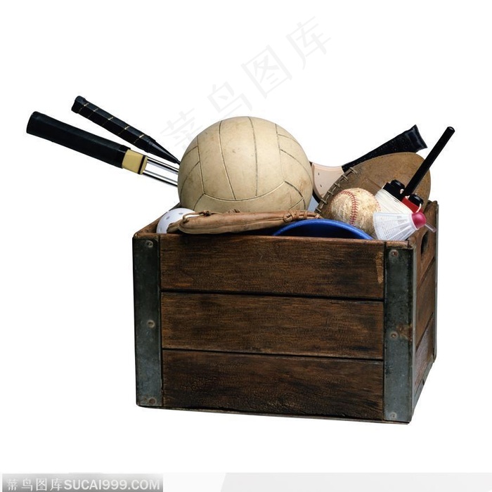 一筐球具