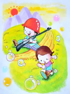 六一儿童节的画 六一儿童节的画