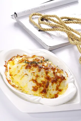 芝士奶油鸡肉焗饭 (2)