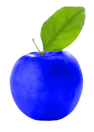 苹果蓝苹果免抠图