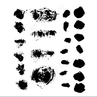 笔触 笔画 毛笔