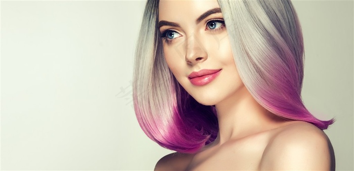 漂亮的国外长发女孩高清图片