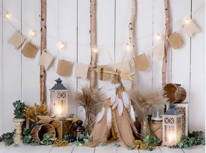 儿童照相拼接背景