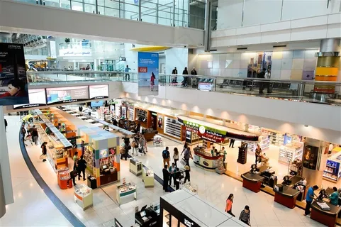 迪拜商店超市景色高清摄影素材