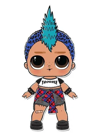 哈哈。惊喜！娃娃 PNG免抠