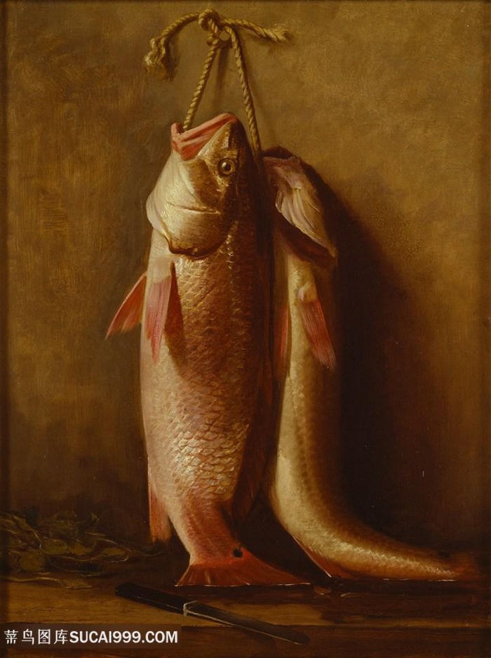 厨房鱼装饰画挂画