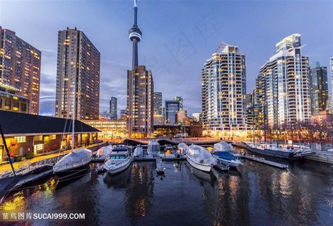 上海外滩游艇轮船夜景