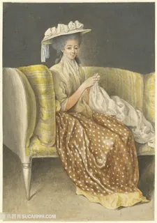 客厅贵妇沙发装饰画