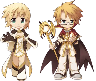 男孩法师人物卡通素材