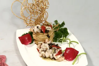 29榄菜虾球 香村小镇