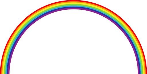 彩虹PNG图片免抠