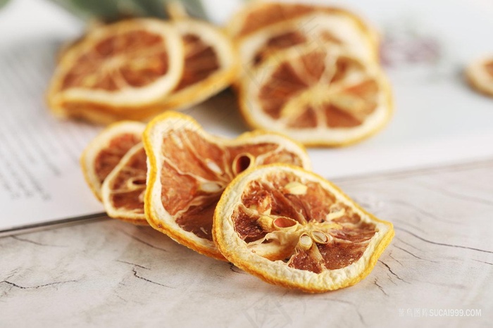 高清柠檬干果片