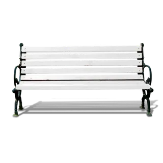 白色长椅公园长椅办公室椅子