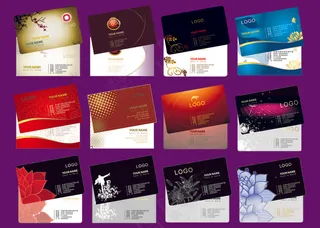 名片素材 大气名片模板 简约名片 高端名片 公司名片 名片 