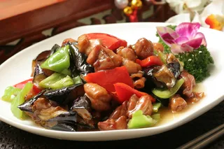 沙茶鸡  22元-安国花园宾馆