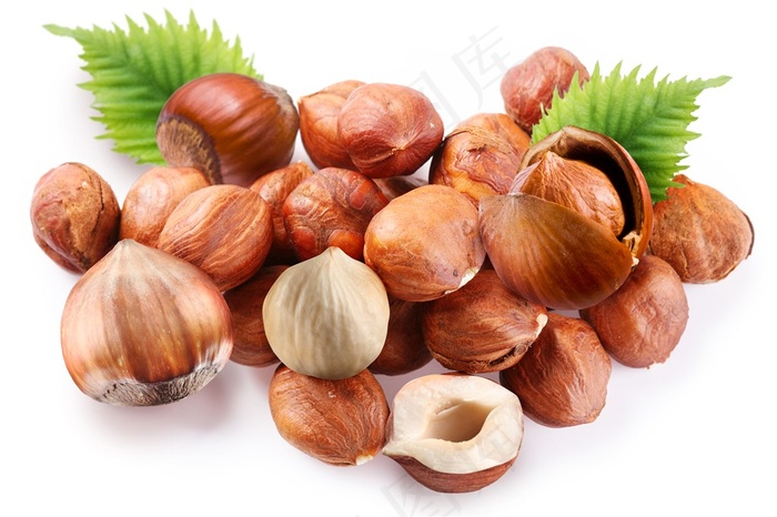 新鲜美味的坚果图片