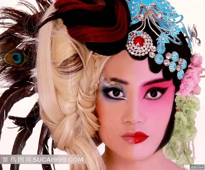 一半西方一半中方