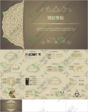 项目|策划|精品|ppt预览图