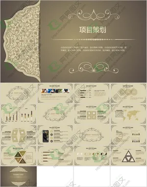 项目|策划|精品|ppt预览图