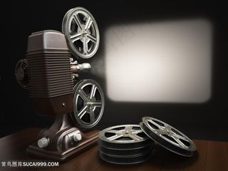 老式放映机设备高清图
