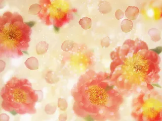 图片设计素材背景鸟语花香