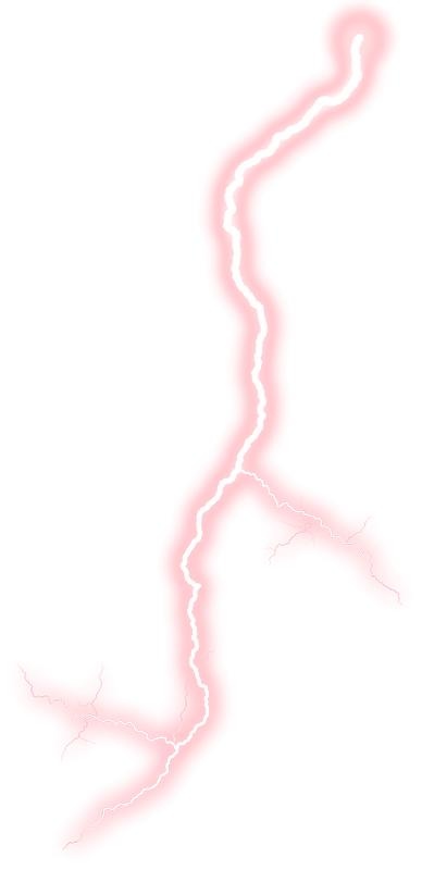闪电 PNG免抠(388x800)