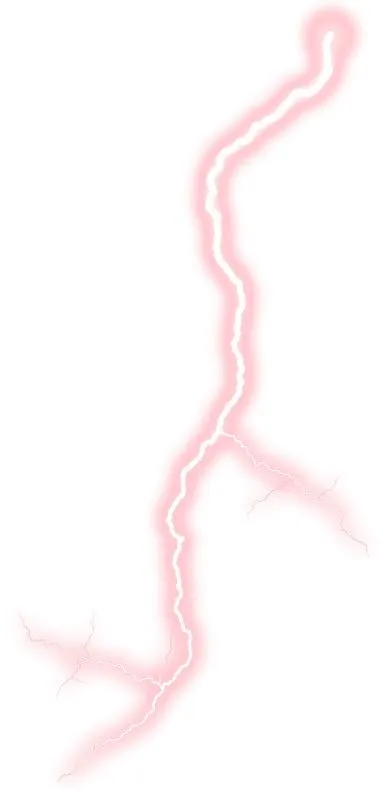 闪电 PNG免抠(388x800)