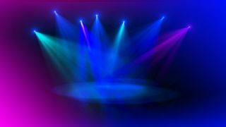 彩色射灯背景图