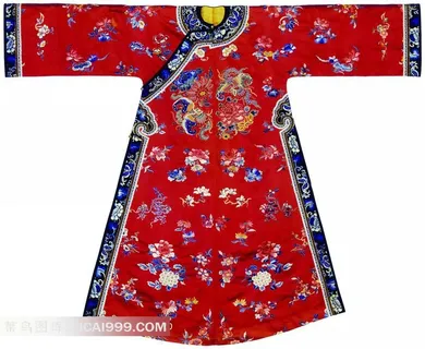 吉祥花纹图案清代服饰素材 吉祥花纹图案清代服饰素材