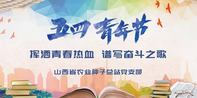 54青年节 青年节宣传海报