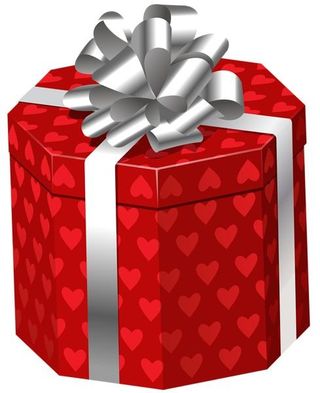 红色礼盒 PNG免抠