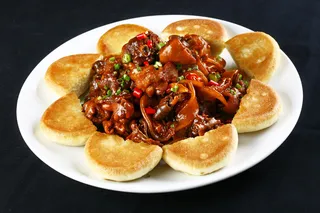 地锅香辣蛤俐鸡