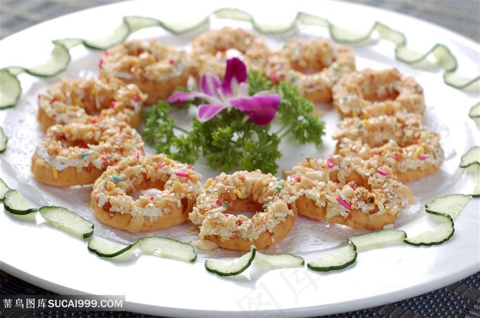 小吃炸多粒的美食图片