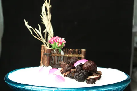 珍稀野生黑松露