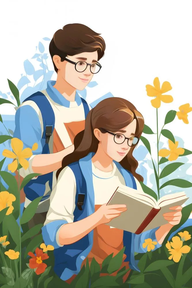 学生学习校服元素(2400x3600)