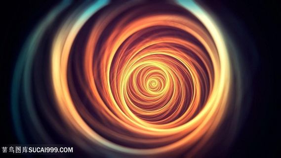 炫光螺旋抽象背景