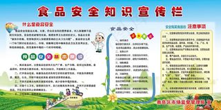 食品宣传栏 食品安全 食品安全知识