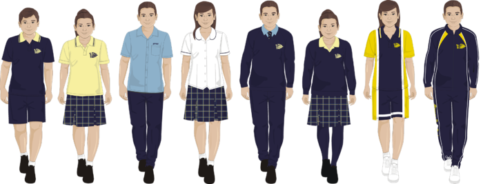 卡通制服人物男装女装少儿兴趣班