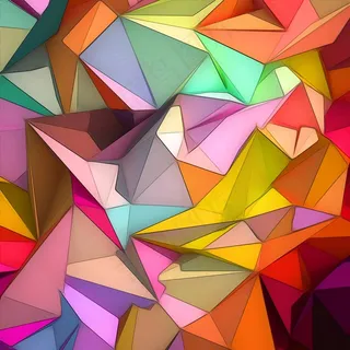 抽象几何多边形背景高清图片