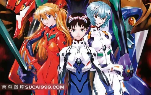 新世纪福音战士少女插画
