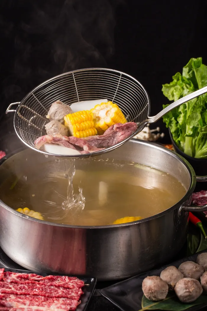 火锅菜品配菜涮牛肉牛肉火锅潮汕牛肉火锅