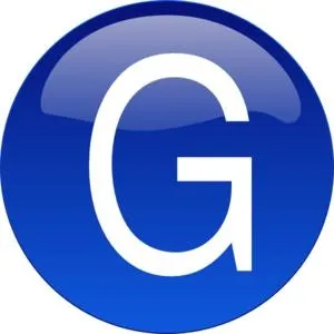 字母G免抠(300x300)
