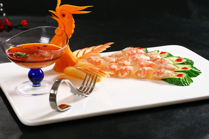 L01795时蔬水晶虾