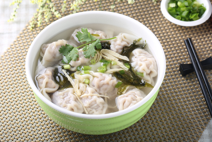 清汤抄手云吞饺子