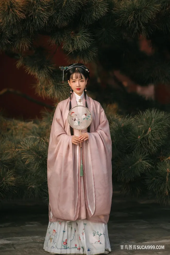 超清典雅唯美明朝古装女子图片