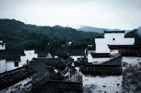 安徽查济古村风景图片-第4张