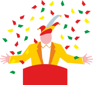 狂欢 五彩纸屑 伪装 派对 传统 民间节日